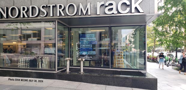 Nordstrom Rack store Washington DC Entrance L Street and 18 NW Nordstrom Rack store Washington DC Entrance L Street and 18 NW