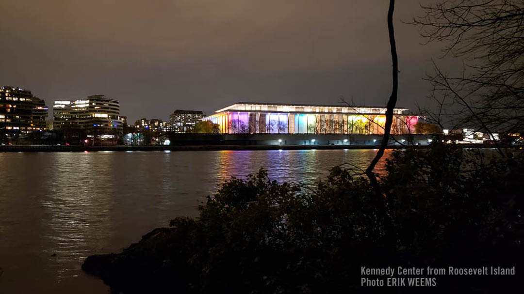 Kennedy Center from Roosevelt Island