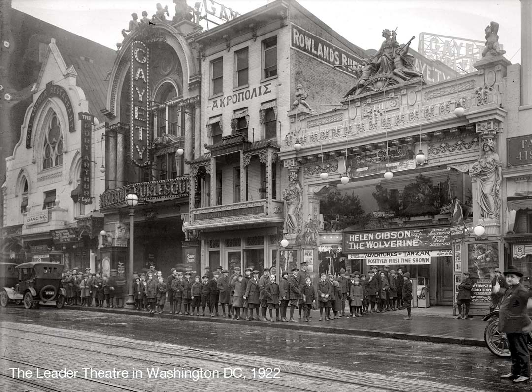 Port Arthur, The Gayety, the Leader Theater in Washington DC 1922 Port Arthur, The Gayety, the Leader Theater in Washington DC 1922