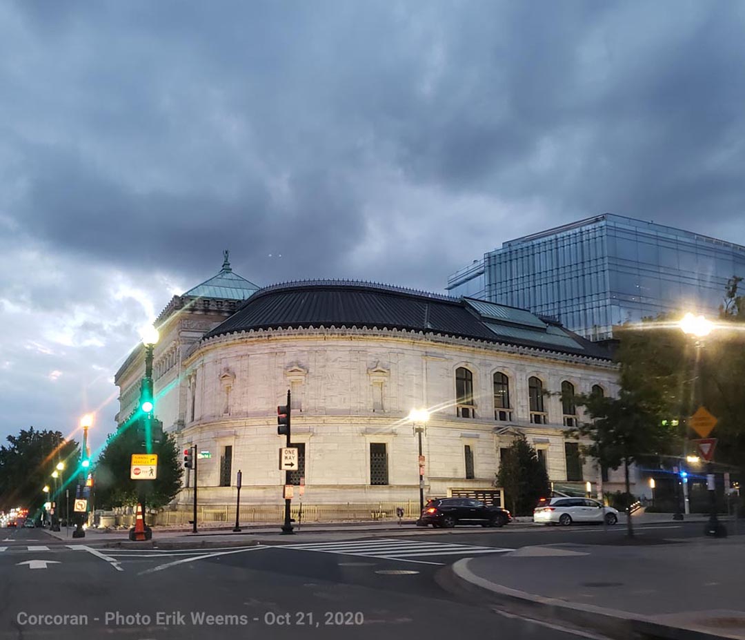 Corcoran Museum at Night