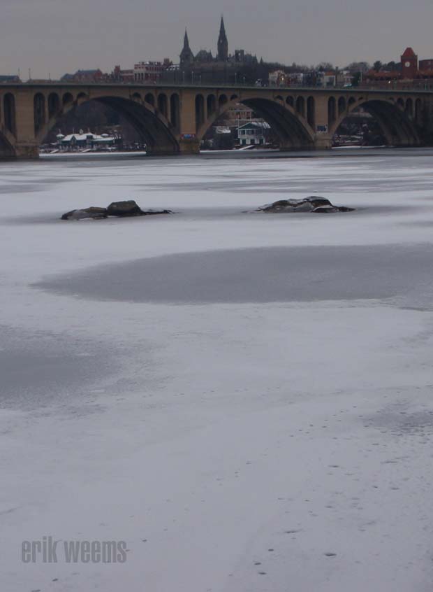 Georgetown Snow - Key Bridge