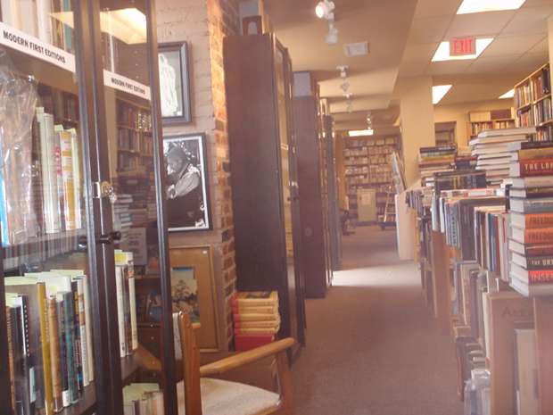 Inside Second Story Books Washington DC