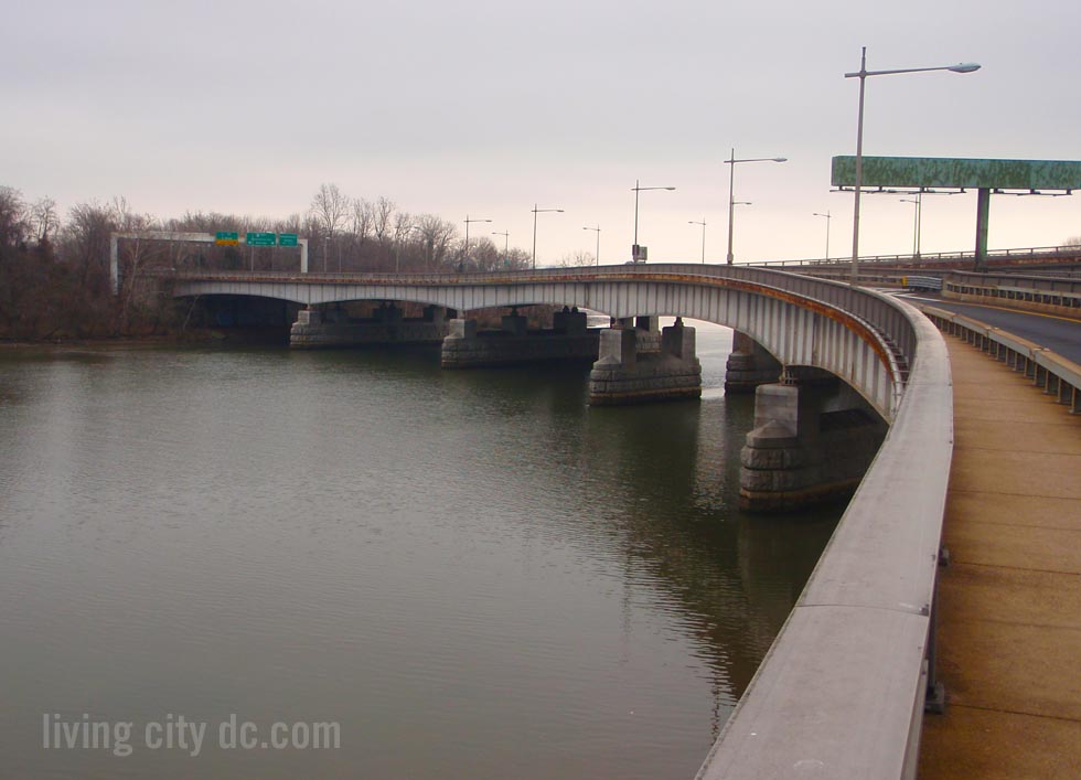 Roosevelt Bridge Washington DC Potomac