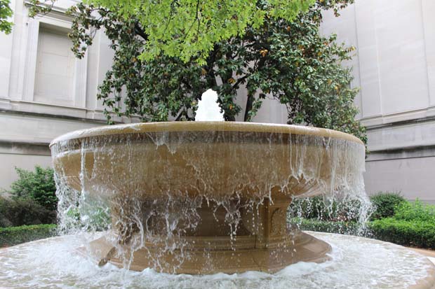 Fountain at the National Gallery Washington DC