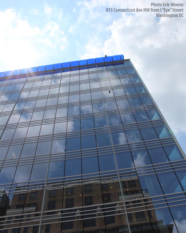 815 Connecticut Ave NW - from I Street - from Eye Street DC