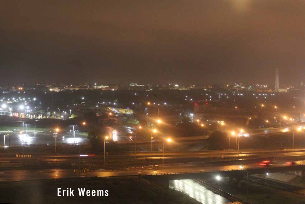 Night Time Washington DC Distance