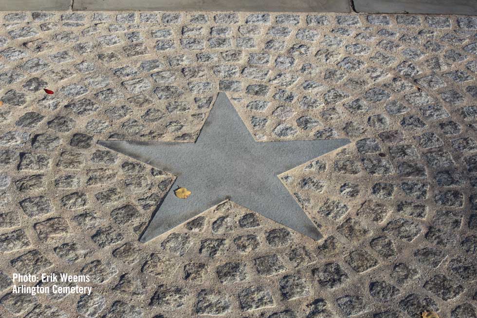 Arlington Cemetery Star