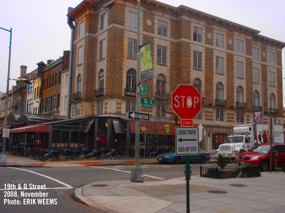 19th and Q Street Washington DC 2008