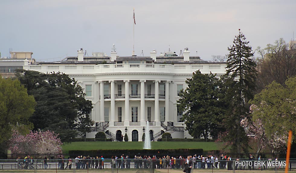 The White House Spring Washington DC The White House Spring Washington DC