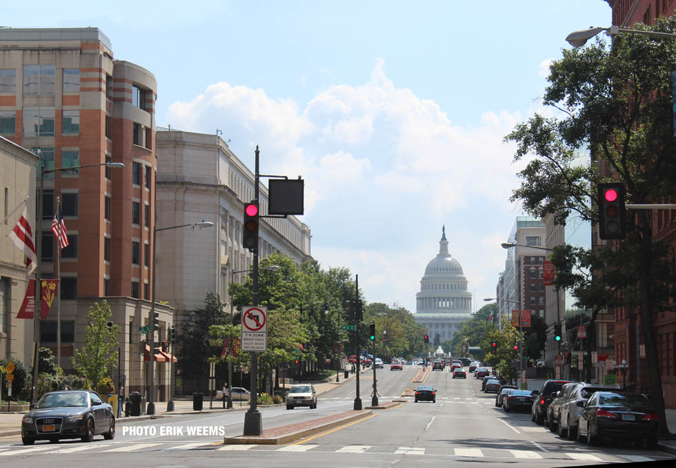 Capitol Dome Pennsylvania Ave in DC