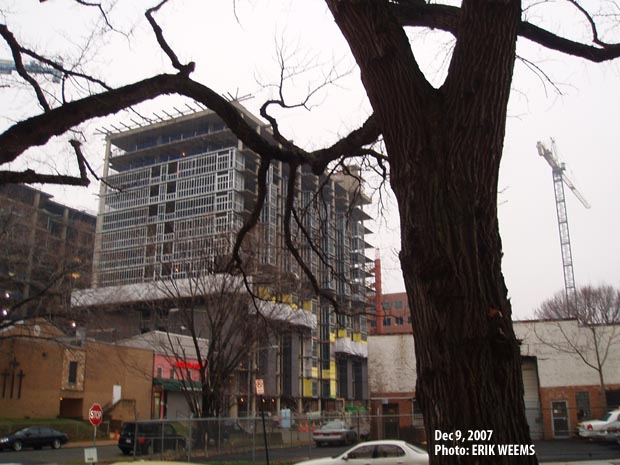 Construstion in Washington DC Year 2009