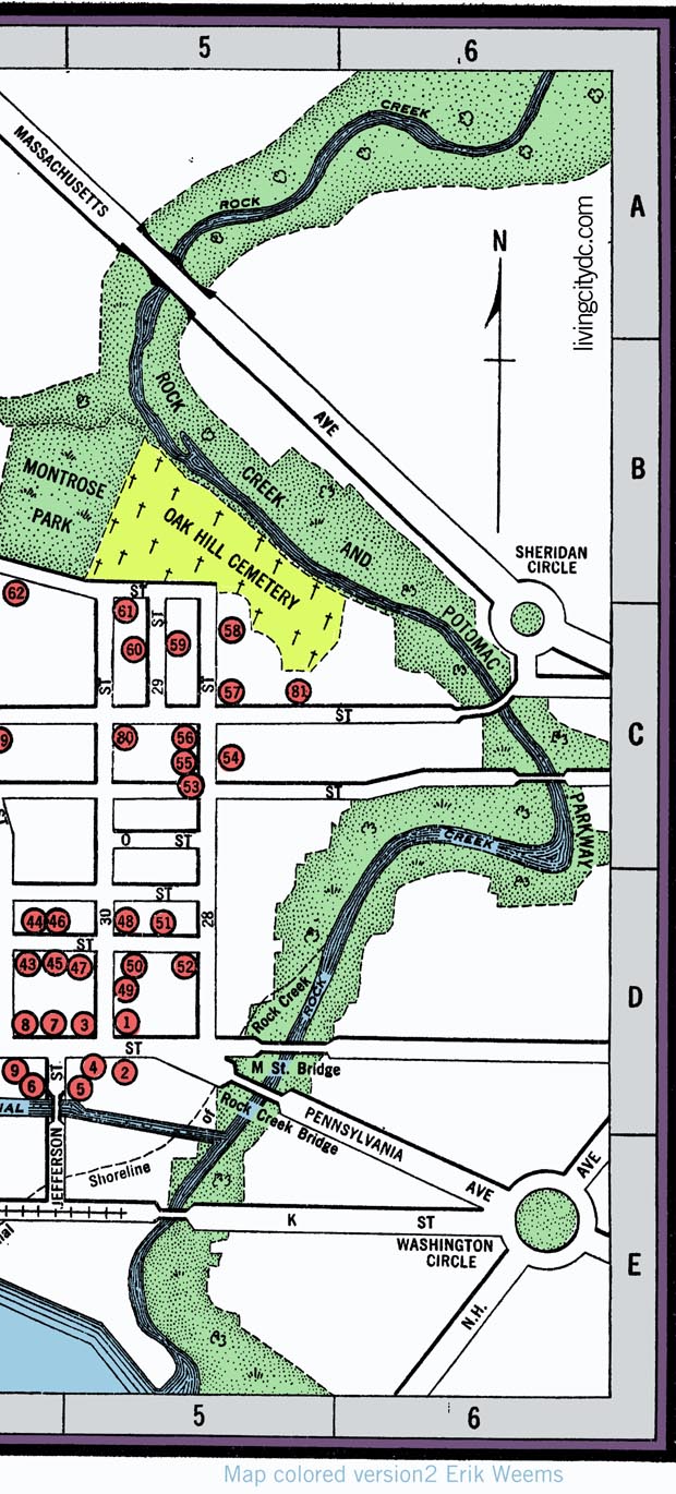 1937 Section c Georgetown map Section