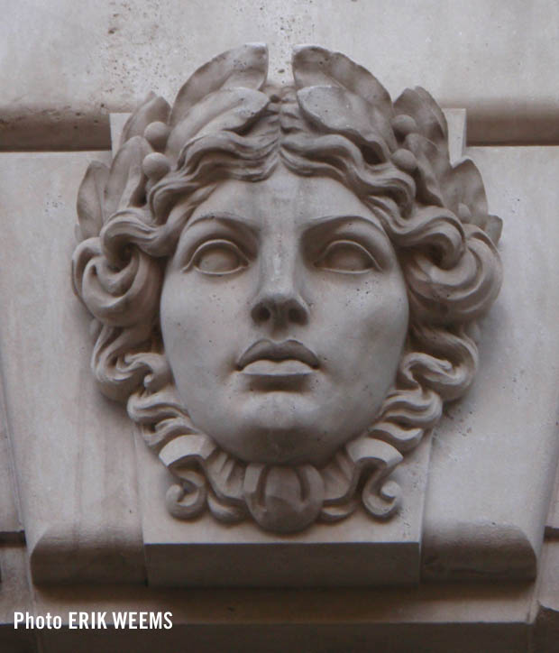 Sculpted Female Head