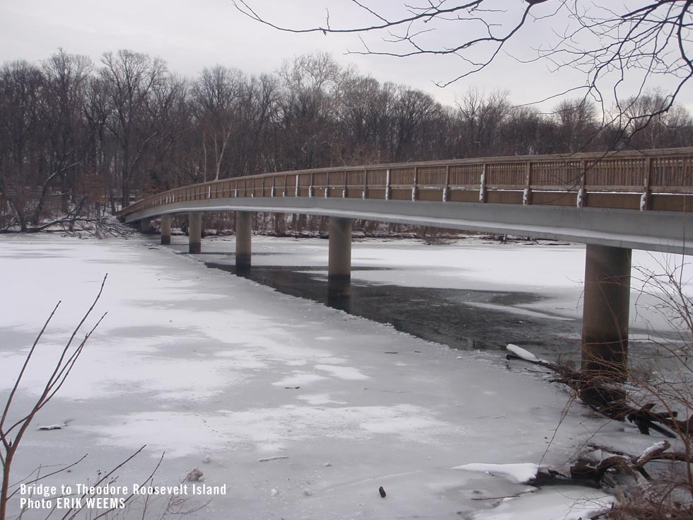 Bridge to Theodore Roosevelt Island