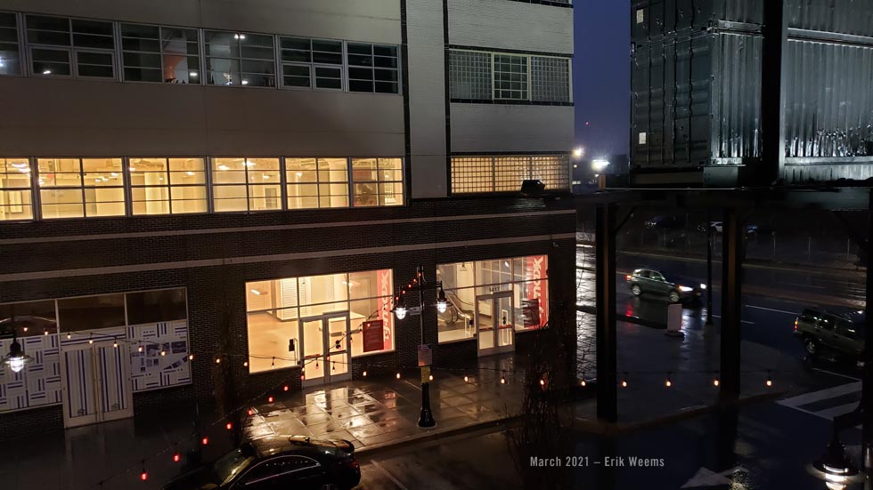 TJ Maxx Washington DC New York Avenue at night