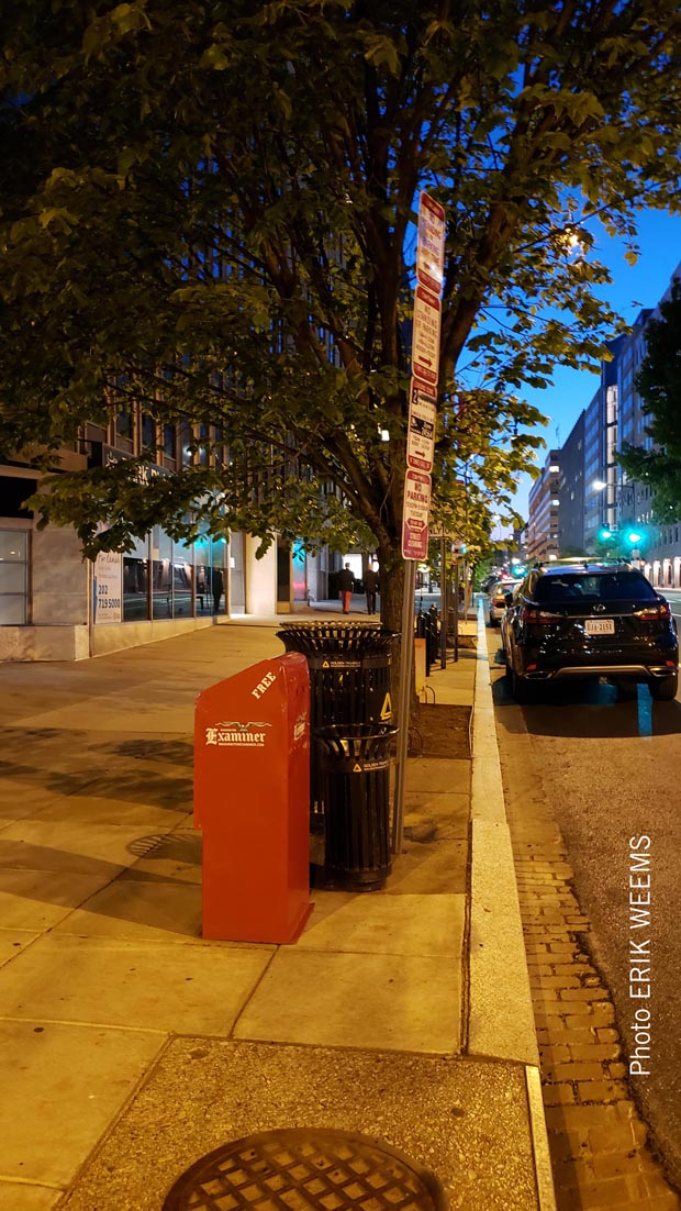 Service Street K Street NW 