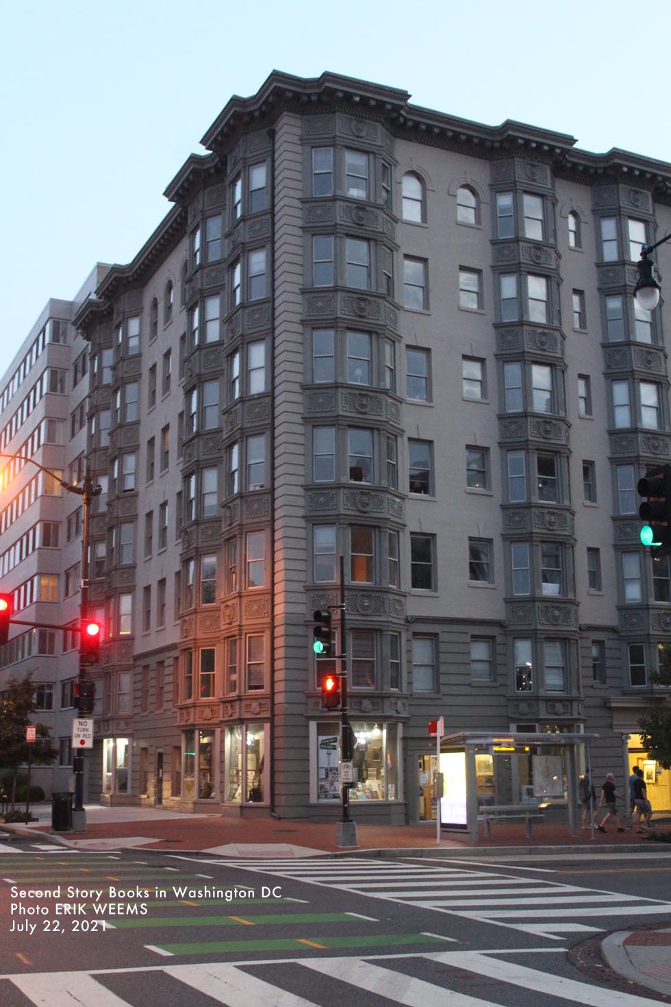 Second Story Books Building Dupont Circle area Washington DC