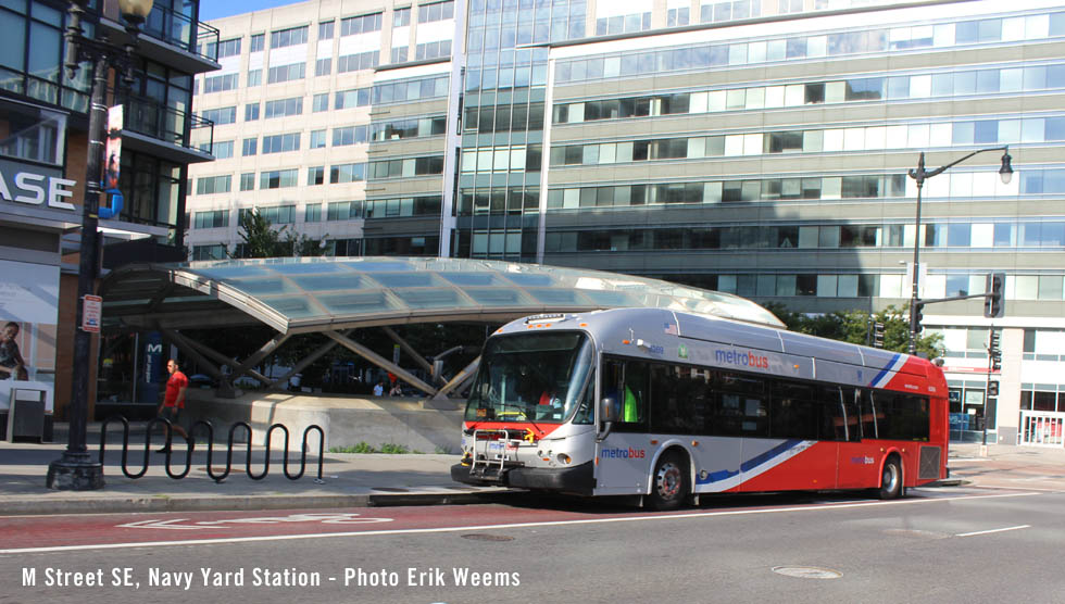 Navy Yard M Street SE Station