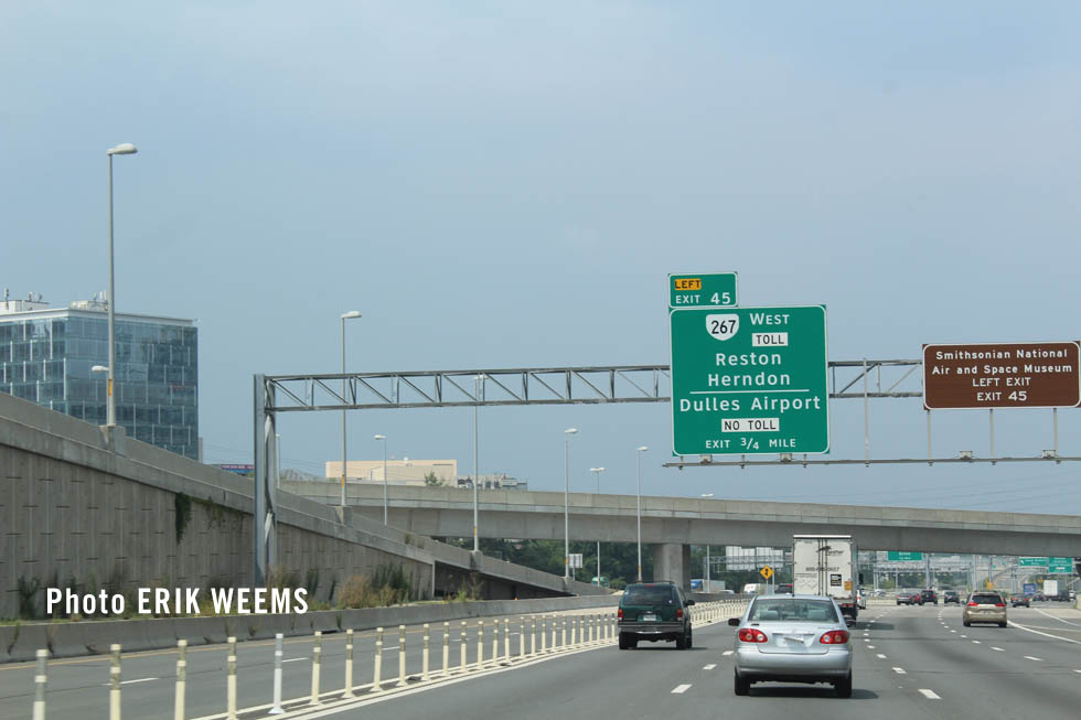 495 Beltway around Washington DC