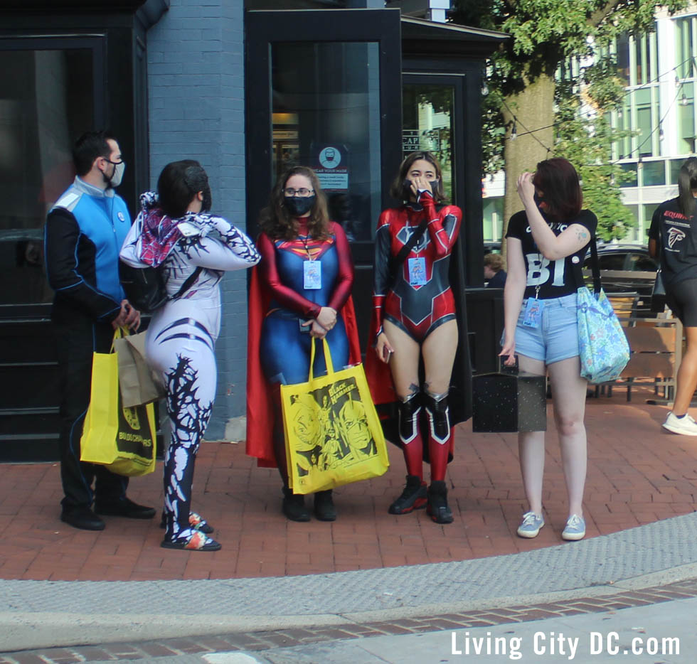 Superhero Women in Washington DC