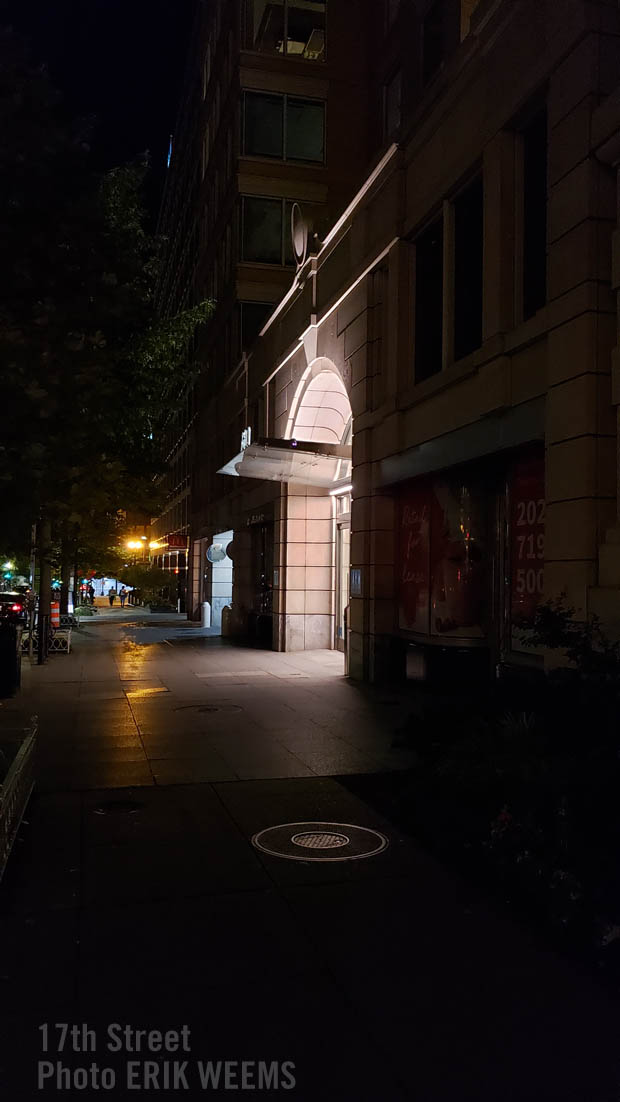 17th Street Washington DC at night
