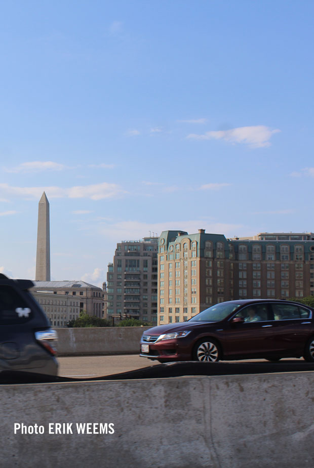 Washington Monument from 395
