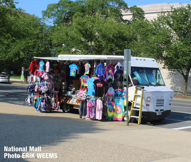 Souvenir Truck National Mall Washington DC
