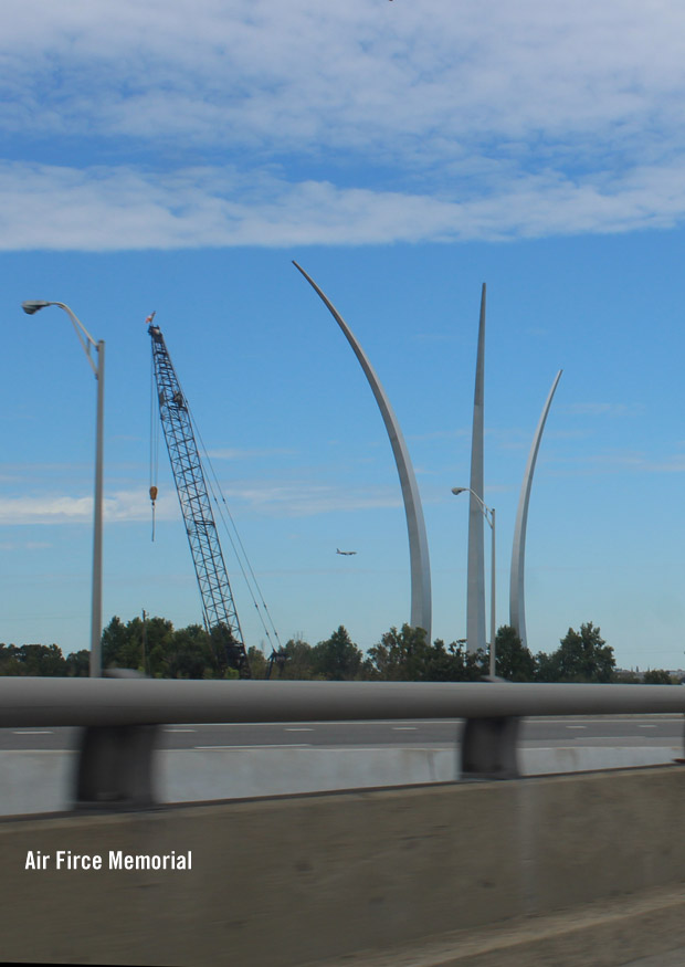 Air Force Memorial off 395 near Washington DC Air Force Memorial off 395 near Washington DC