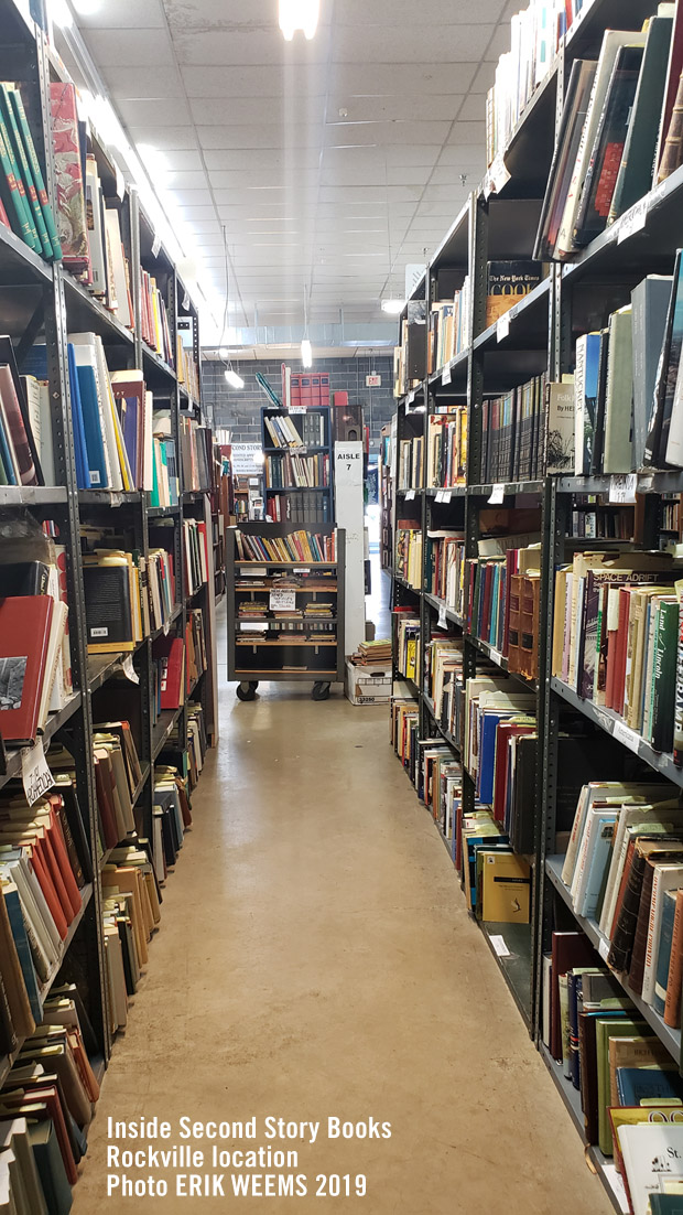 Second Story Books inside Rockville Location Second Story Books inside Rockville Location
