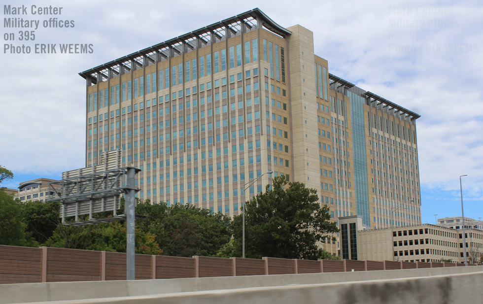 The Mark Center Military Offices near Seminary Road off of 395 in DC The Mark Center Military Offices near Seminary Road off of 395 in DC