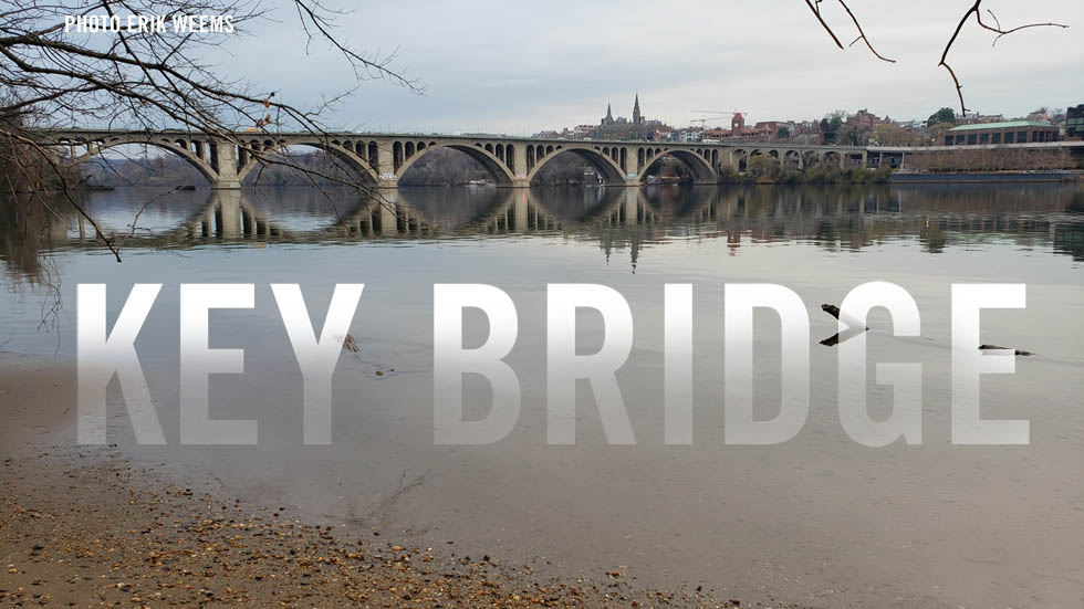 Key Bridge in Washington DC