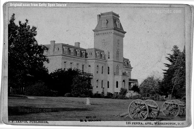 Old Soldiers Home in Washington DC 1850