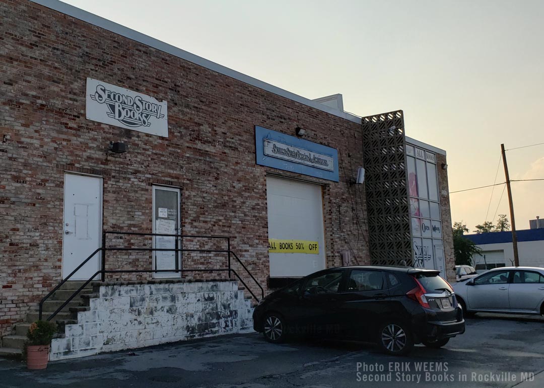 Rockville MD Second Story Books Warehouse Book Store