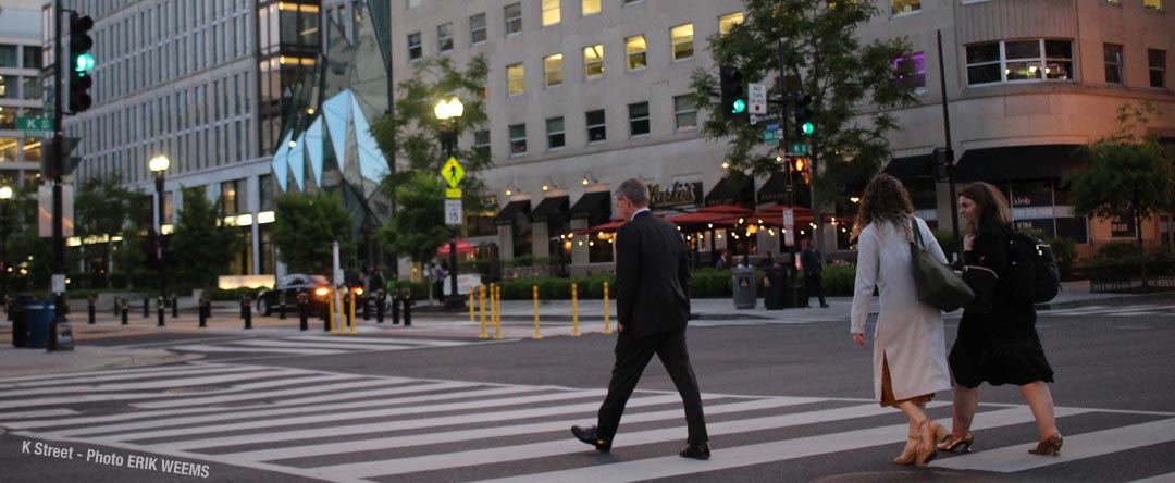 Crossing K Street