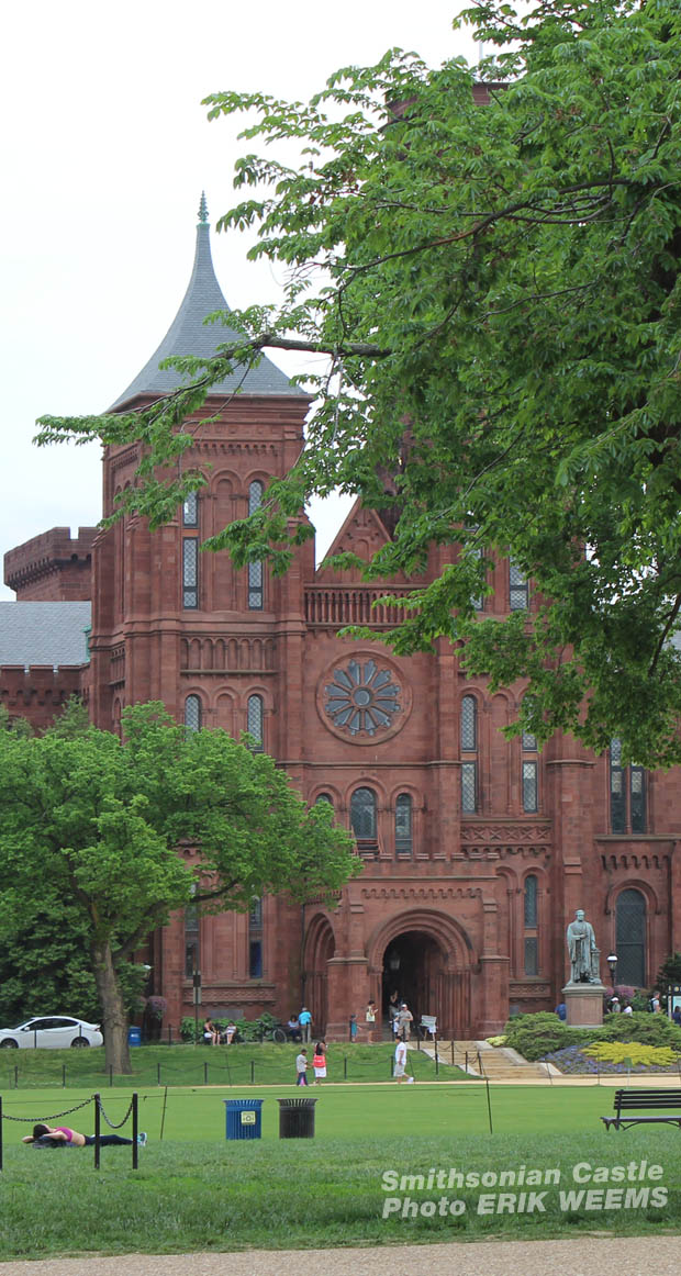 Red Brick Smithsonian Castle
