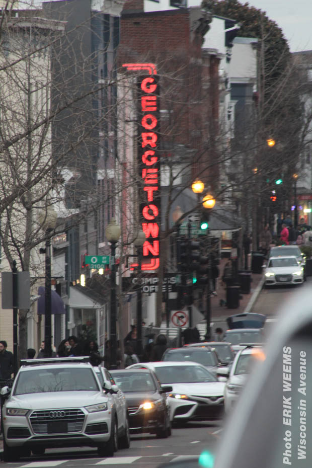 Wisconsin Ave in Georgetown