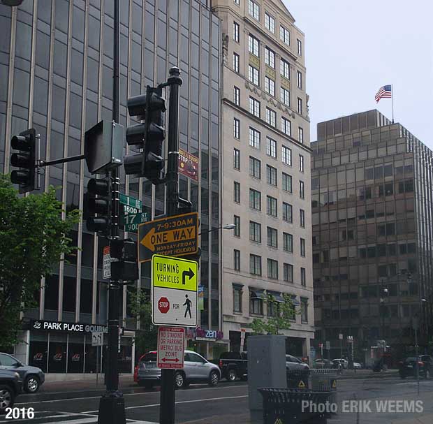 At the corner of Farragut Square