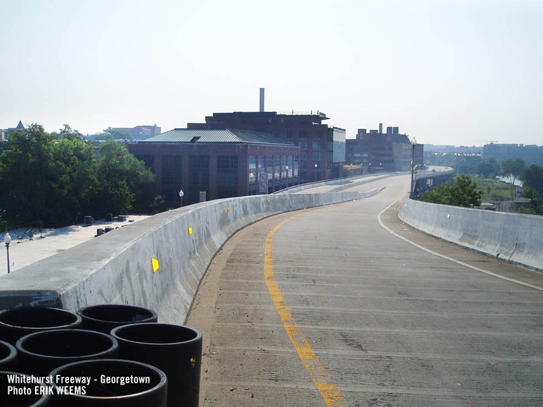 Whitehurst Freeway on Georgetown Washington DC