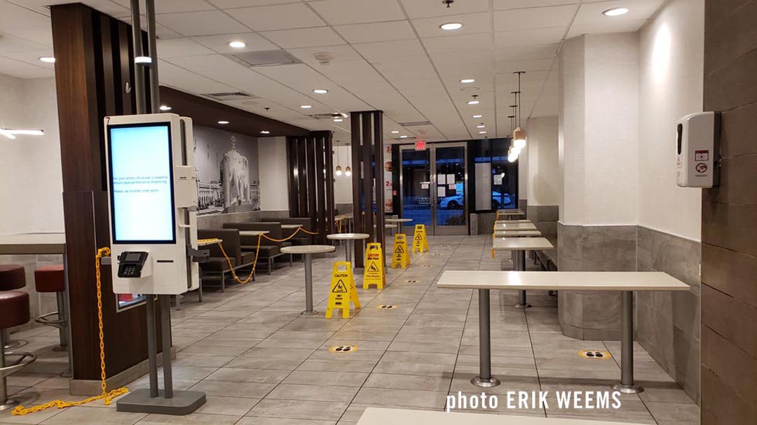 Inside the White House McDonalds